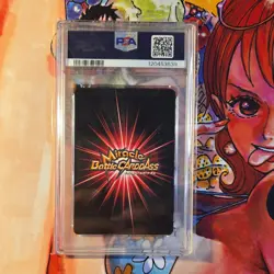2014 MBC ONE PIECE OP17 Nami Foil Character Card PSA 8 #20 - Image 2