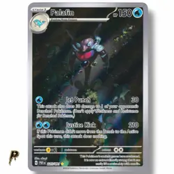 Palafin 225/91 - 2024 Paldean Fates Illustration Rare Holo Pokemon Card NM - Image 1
