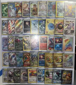 Pokemon TCG 40+ Card Lot - Sleeved Holo, Foil, Gold, Full Art Cards - Image 1