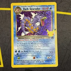 Pokemon TCG Dark Gyarados Holo Rare Card 8/82 25th Anniversary Celebrations - Image 2
