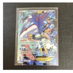 Pokemon Team Aqua's Kyogre EX 6/34 Double Crisis Ultra Rare Holo card - Image 1