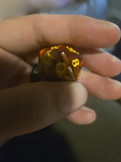 Commander Legends Baludur's Gate D20 Oversized Spindown Die MTG lifecounter Dice - Image 1