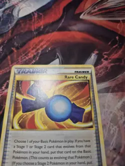 Pokemon Rare Candy 82/95 Unleashed Uncommon Trainer Regular Card LP/MP - Image 2