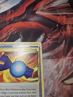 Pokemon Rare Candy 82/95 Unleashed Uncommon Trainer Regular Card LP/MP - Image 3