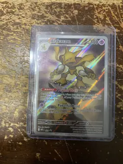 Pokemon Alakazam Me: Mega Evolution Promo Holo Card 009 140 HP English RARE VHTF - Image 1