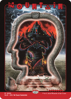 MTG Secret Lair - Brain Dead: Lands Rainbow Foil Edition - Image 2