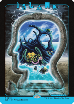 MTG Secret Lair - Brain Dead: Lands Rainbow Foil Edition - Image 4
