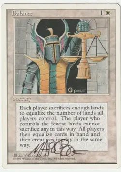 4th Edition Balance Signed by Douglas Shuler - Image 1