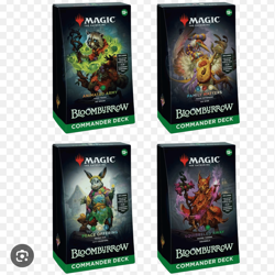 Bloomburrow Commander Deck Display Magic the Gathering - Set Of 4 / New - Image 1