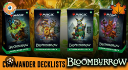 Bloomburrow Commander Deck Display Magic the Gathering - Set Of 4 / New - Image 2