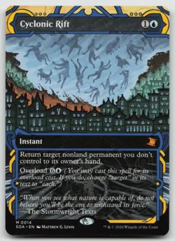 Cyclonic Rift M Secrets of Strixhaven: Mystical Archive 14 NM - Image 1