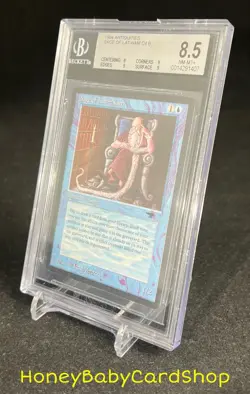 MTG Antiquities 1994 Sage of Lat-Nam BGS 8.5 NM/MT+ Old School 93/94 - Image 3
