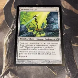 Thornbite Staff X1 Mtg Morningtide Nm - Image 1