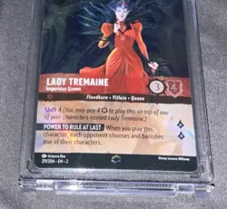 Lorcana Lady Tremaine Imperious Queen Rise of the Floodborn Enchanted Foil - Image 2