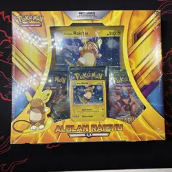 Pokemon Alolan Raichu Box Roaring Skies/Sun & Moon New Sealed W/wrap Read Descr - Image 1