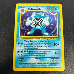 Poliwrath 013/102 Base Set Holo Unlimited Lp Vintage Pokemon - Image 1