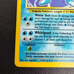 Poliwrath 013/102 Base Set Holo Unlimited Lp Vintage Pokemon - Image 5