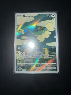 Pokemon Drampa 184/162 SV05 Temporal Forces Illustration Rare Holo 120 HP - Image 1