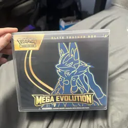 Pokemon Mega Evolution (Mega Lucario) Elite Trainer Box (ETB) FACTORY SEALED - Image 1