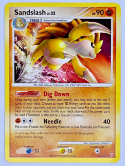 Pokemon Sandslash 42/147 Supreme Victors Regular Rare LP - Image 1