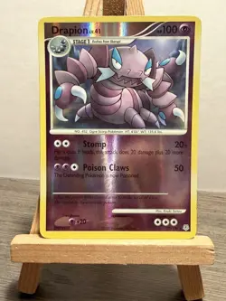 Pokemon Drapion 23/130 Reverse Holo Diamond and Pearl Rare - Image 1