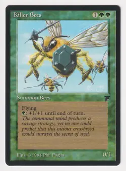 Killer Bees Proof NM Legends Artist Phil Foglio 1994 MTG Magic AP Vintage Rare! - Image 1
