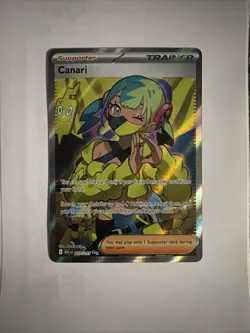 Canari 257/217 Full Art Ascended Heroes Trainer Pokemon Card Tcg NM - Image 1