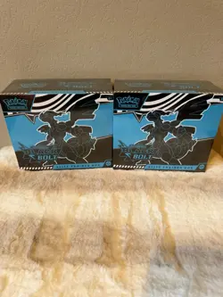 Pokemon TCG Black Bolt Elite Trainer Box ETB Lot Of 2 New Factory Sealed - Image 1
