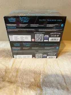Pokemon TCG Black Bolt Elite Trainer Box ETB Lot Of 2 New Factory Sealed - Image 5