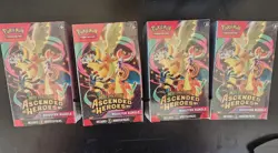 Pokemon TCG Ascended Heroes Pokemon Center Booster Bundle Factory Sealed 4x - Image 1
