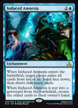 Induced Amnesia -Foil Near Mint MTG Rivals of Ixalan - Image 1