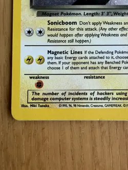 Dark Magneton 11/82 Team Rocket Holo Rare Pokemon Card WOTC - Image 3