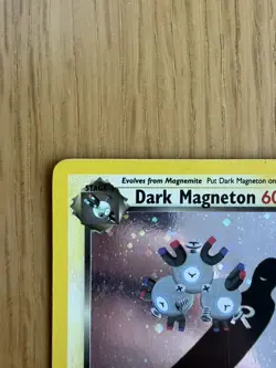 Dark Magneton 11/82 Team Rocket Holo Rare Pokemon Card WOTC - Image 5