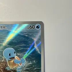 Pokemon TCG Squirtle Illustration Rare Holo 170/165 Sv151 60 HP Arita - Image 3