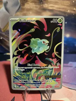Bulbasaur - 133/132 - Pokemon Mega Evolutions - STAMPED BOX TOPPER - Image 1