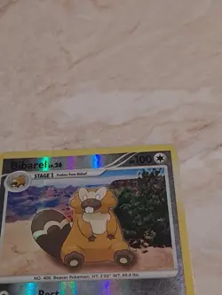 Pokemon TCG Bibarel Diamond & Pearl 20/130 Reverse Holo Rare - Image 4