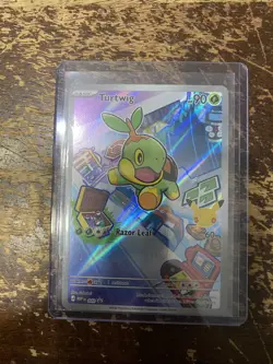 Pokemon TCG Turtwig 040 First Partner Illustration Black Star Promo NM RARE VHTF - Image 1