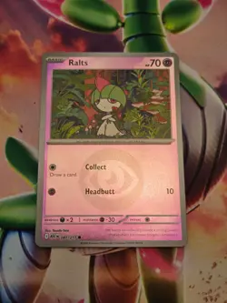 Pokemon TCG Ralts Energy Symbol Reverse Holo 087/217 NM - Image 1