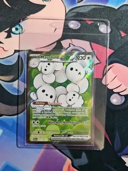 Pokemon Maushold ex Ultra Rare EX Full Art Holo SV04 Paradox Rift 233/182 230 NM - Image 3