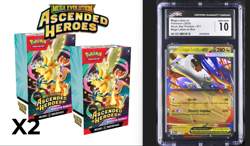 2x Pokemon Ascended Heroes Booster Bundle w/ CGC 10 Mega Latias EX 11 - Image 1