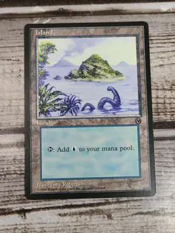 Island (1996) (MP) Arena Promos ARENA Magic MTG - Circle M - Unique Promo - Image 2