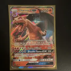Pokemon Charizard GX Promo Holo SM195 250 HP Dragon SM Pokemon TCG - Image 1