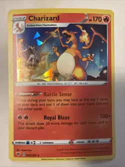 2020 Pokemon Sword & Shield - Vivid Voltage Charizard #025 - Image 1