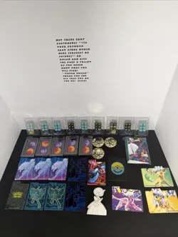 Pokemon TCG Accessories (Lot Of Dice, Coins, ETB Dividers, Mini Booklet, Etc) - Image 1