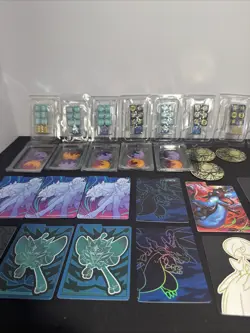 Pokemon TCG Accessories (Lot Of Dice, Coins, ETB Dividers, Mini Booklet, Etc) - Image 3