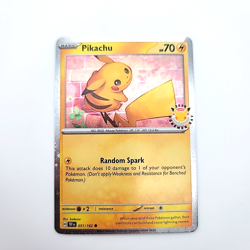 Pikachu TEF 051/162 Pokemon Day 2026 Promo Stamped plus Coin - Image 5