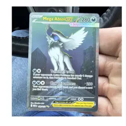 Pokemon TCG Mega Absol ex 180/132 Me01: Mega Evolution Holo MEGA EX 280 HP - Image 1
