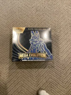 Pokemon TCG Mega Evolutions Lucario Elite Trainer Box ETB New Sealed - Image 1