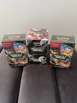 Pokemon Perfect Order Half Booster Box & 2x Booster Bundle Sealed 30 packs total - Image 1
