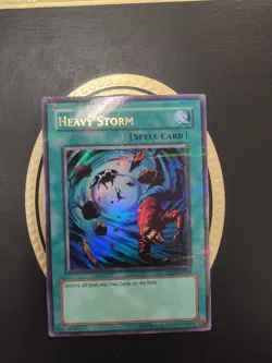 Yugioh Heavy Storm Unlimited Edition Parallel Rare HL2-EN004 - Image 1